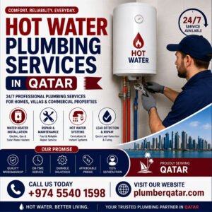 Hot water plumbing qatar